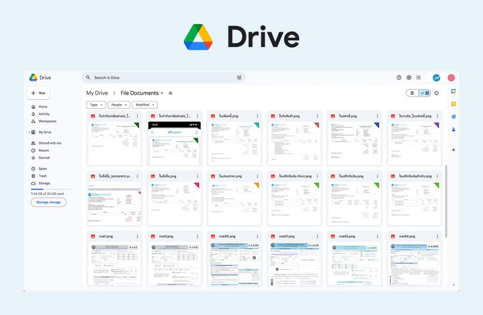 Google Drive ใน Google Workspace