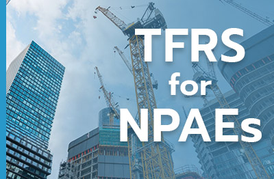 รับรู้รายได้ตาม TFRS for NPAEs ธุรกิจรับเหมา/สัญญาระยะยาว